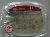 Mängden socker i Taboulé oriental