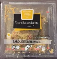 Mängden socker i Taboulé Au Poulet rôti 400g
