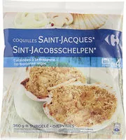 Mängden socker i 4 Coquilles Saint-Jacques à la bretonne