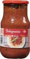 Mängden socker i Bolognaise