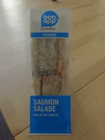 Mängden socker i Sandwich saumon salade pain de mie complet