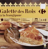 Mängden socker i Galette des Rois Frangipane