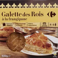 Mängden socker i Galette des Rois Frangipane