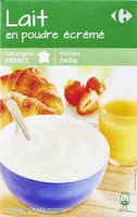 Mängden socker i Lait écrémé en poudre