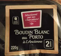 Mängden socker i Boudin Blanc au Porto à l'Ancienne