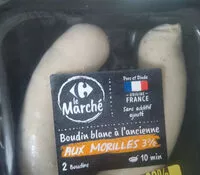 Mängden socker i Boudin blanc aux morilles à l'ancienne