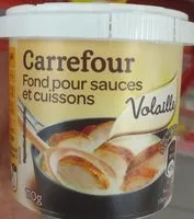 Mängden socker i Fond saveur volaille