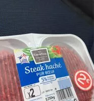 Mängden socker i Steak haché (x 2), Pur Bœuf (5 % MG)