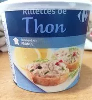Mängden socker i Rillettes thon