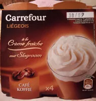 Mängden socker i Liégeois café