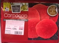 Mängden socker i Carpaccio