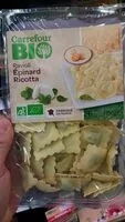 Mängden socker i Ravioli Épinards Ricotta