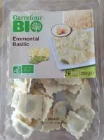 Mängden socker i Ravioli bio carrefour emmental basilic