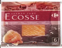 Mängden socker i Saumon fumé élevé en écosse