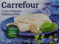 Mängden socker i Colin d'Alaska à l'Oseille, Surgelé