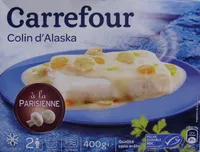 Mängden socker i colin d'Alaska à la parisienne