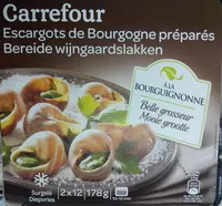 Mängden socker i Escargots de Bourgogne Recette à la bourguignonne