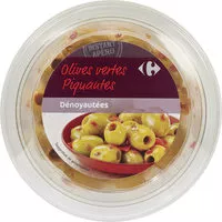 Mängden socker i Olives piquantes À l'orientale aux piments et poivrons