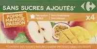 Mängden socker i Pomme mangue passion
