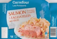 Mängden socker i Saumon à l'aneth & tagliatelles aux œufs