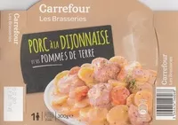 Mängden socker i Porc à la Dijonnaise et ses pommes de terre