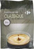 Mängden socker i Dosettes de café Classique