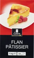 Mängden socker i Flan pâtissier