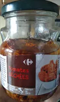 Mängden socker i Tomates séchées au soleil