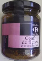 Mängden socker i Confit de Figues Cuit au chaudron