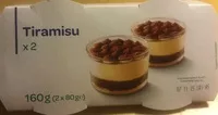 Mängden socker i Tiramisu