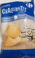 Mängden socker i Chips craquantes