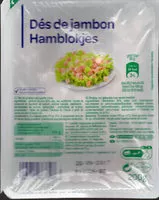 Mängden socker i Dés de jambon