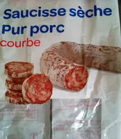 Mängden socker i Saucisse sèche pur porc
