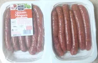 Mängden socker i Véritable Merguez Boeuf & Mouton (x 12)
