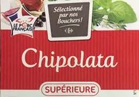 Mängden socker i Chipolata supérieure