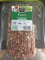 Mängden socker i Farce à legumes