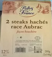 Mängden socker i Steaks hachés façon bouchère 12% MG