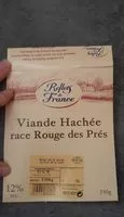 Mängden socker i Viande hachée race rouge des prés