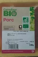 Mängden socker i Côtés de porc sans os