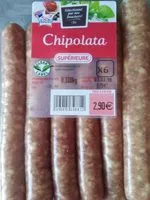 Mängden socker i Chipolata superieure