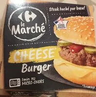 Mängden socker i Cheese burger le marché