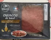Mängden socker i Carpaccio