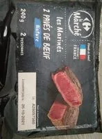 Mängden socker i Pavés de bœuf nature Carrefour