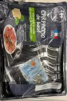 Mängden socker i Carpaccio de bœuf marinade au basilic