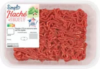 Mängden socker i Haché au bœuf