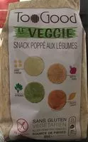 Mängden socker i Le Veggie Snack poppé aux légumes