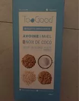 Mängden socker i Biscuits croquants avoine et miel NDC