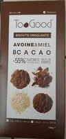Mängden socker i Biscuits croquants avoine et miel