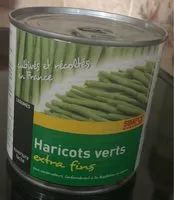 Mängden socker i Haricots verts extra fins