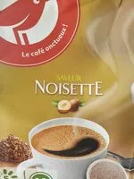 Mängden socker i Auchan café en dosettes noisette x10 70g